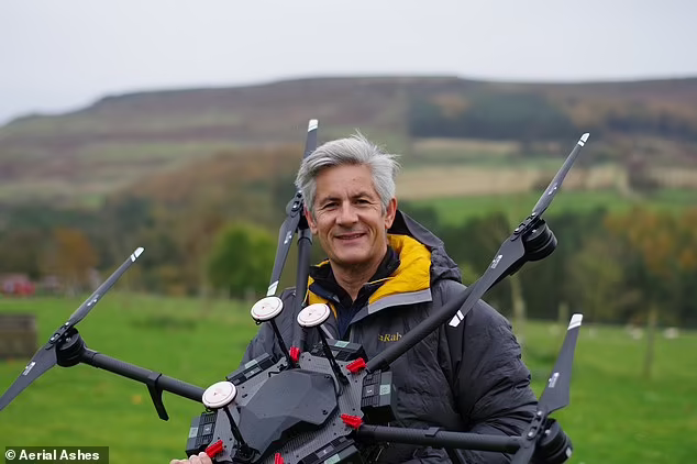 A Men With Drone